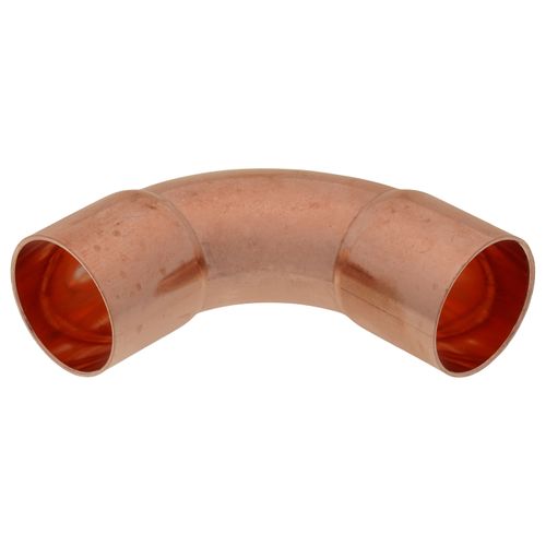 Main product image of 1-1/8" OD ACR Copper 90-Degree Long Turn Elbow