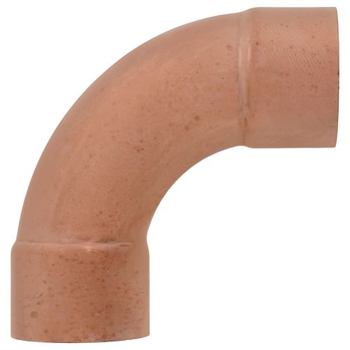 Main product image of 2-1/8" OD ACR Copper 90-Degree Long Turn Elbow