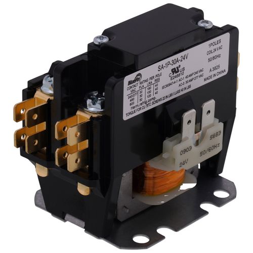 Main product image of 1 Pole N/O Shunted Contactor (24V, 30 Amp)