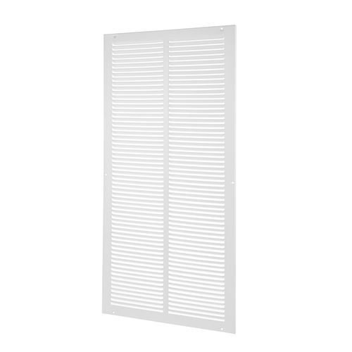 Main product image of 14" x 30" (Wall Opening Size) Sidewall/Ceiling Return Air Grille w/ 1/2" Fin Spacing (White)