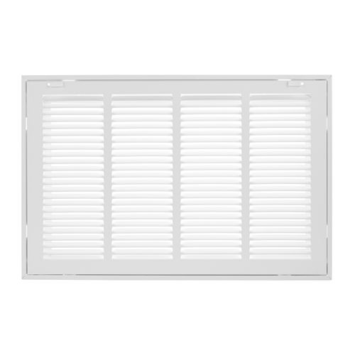 Main product image of 20" x 12" (Wall Opening Size) Sidewall/Ceiling Return Air Filter Grille w/ 1/2" Fin Spacing (White)