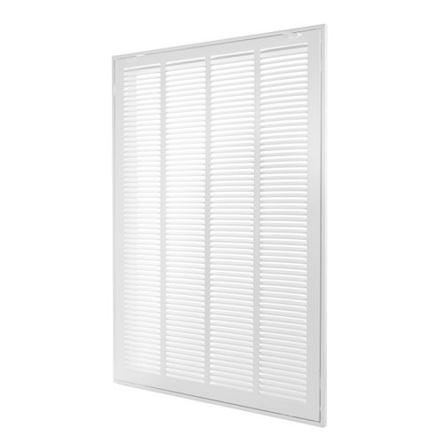 Main product image of 20" x 30" (Wall Opening Size) Sidewall/Ceiling Return Air Filter Grille w/ 1/2" Fin Spacing (White)