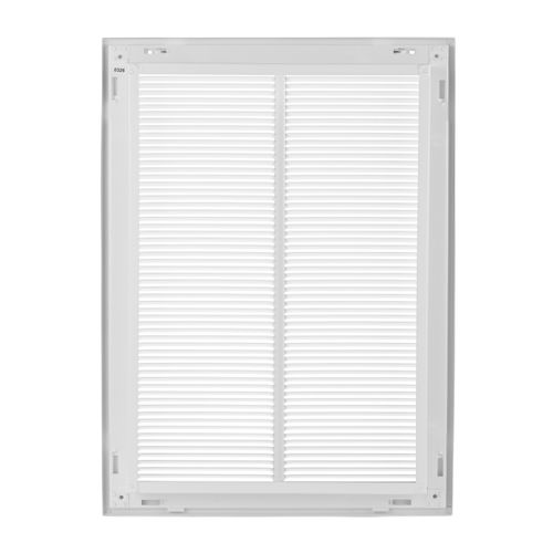 Main product image of 14" x 20" (Wall Opening Size) Sidewall/Ceiling Return Air Filter Grille w/ 1/3" Fin Spacing (White)