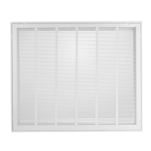 Main product image of 30" x 24" (Wall Opening Size) Sidewall/Ceiling Return Air Filter Grille w/ 1/3" Fin Spacing (White)