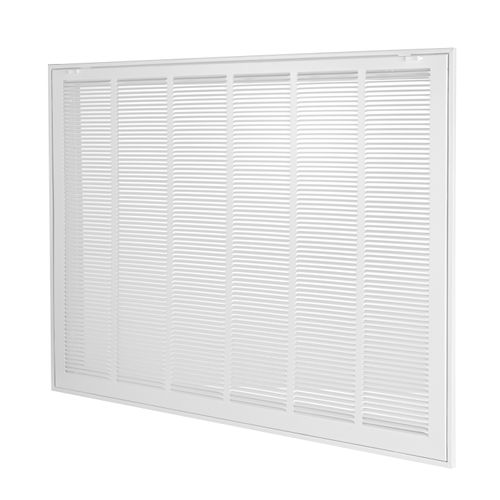 Main product image of 30" x 24" (Wall Opening Size) Sidewall/Ceiling Return Air Filter Grille w/ 1/3" Fin Spacing (White)