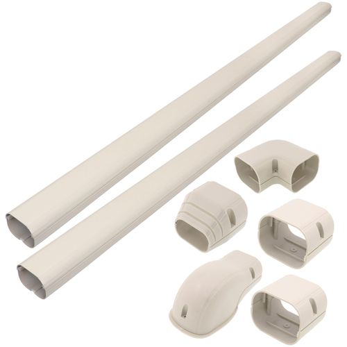 Main product image of 3" Ivory Wall Duct Kit