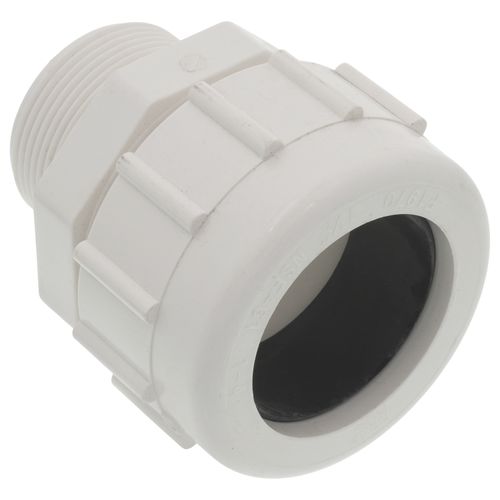 Main product image of 1-1/2" PVC Sch. 40 Compression Male Adapter (Nitrile Gasket)