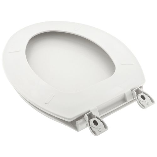 Main product image of Standard Plastic Elongated Toilet Seat (White)