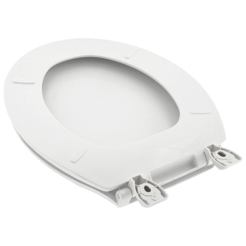 Main product image of Standard Plastic Round Toilet Seat (White)