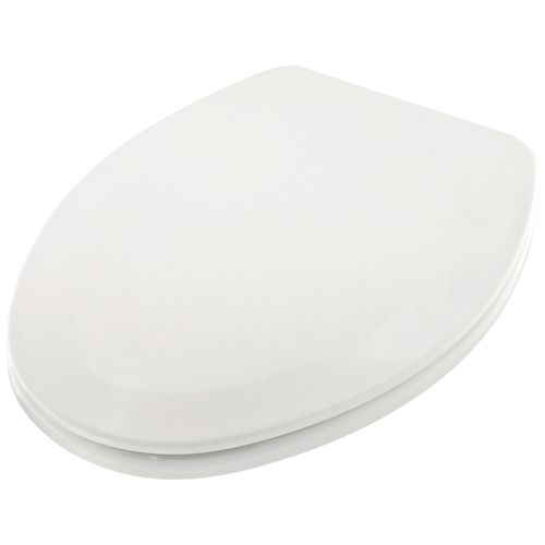 Main product image of Molded Wood Elongated Toilet Seat (White)