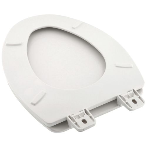 Main product image of Molded Wood Elongated Toilet Seat (White)