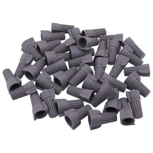 Main product image of Winged Wire Connector, Large, Gray (Pack of 40)