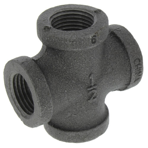 1/2" Black Cross