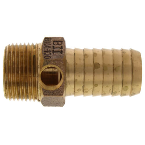 Main product image of 1" MPT x Insert - 1/4" Tapped Male Adapter (Lead Free)