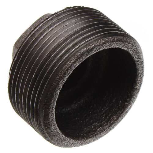 Main product image of 1-1/2" x 1/8" Black Hex Bushing