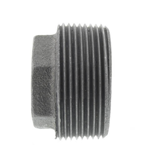 Main product image of 1-1/2" x 1/2" Black Hex Bushing