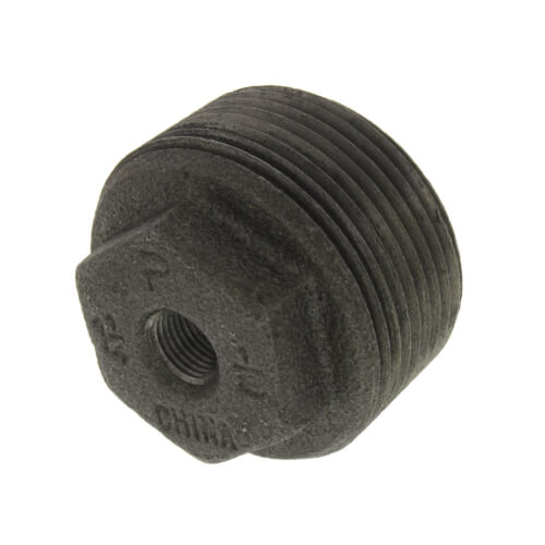 Main product image of 1-1/4" x 1/8" Black Hex Bushing