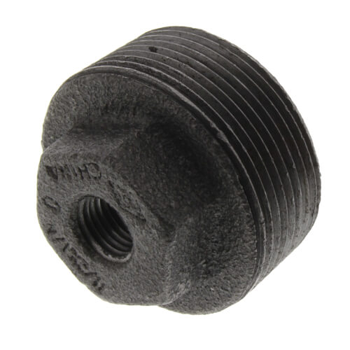 Main product image of 1-1/4" x 1/4" Black Hex Bushing