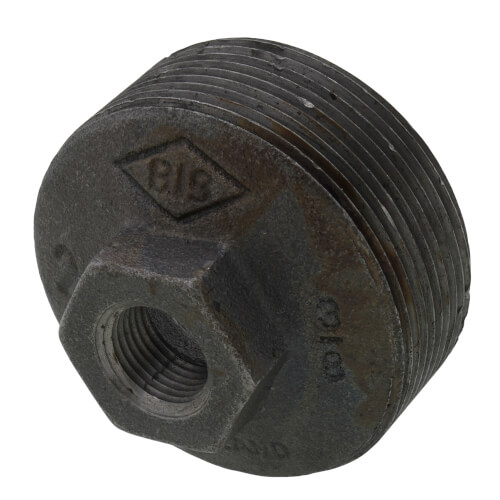 Main product image of 2" x 3/8" Black Hex Bushing