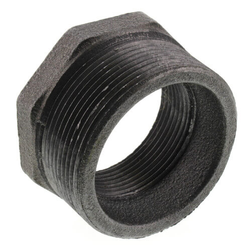 Main product image of 2" x 1-1/2" Black Hex Bushing