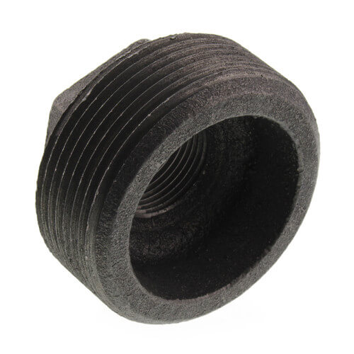Main product image of 2-1/2" x 1" Black Hex Bushing