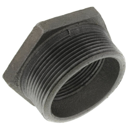 Main product image of 3" x 2-1/2" Black Hex Bushing