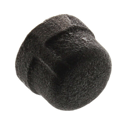1/4" Black Cap