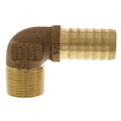 Main product image of 3/4" MPT x Insert Male Combination Elbow (Lead Free)