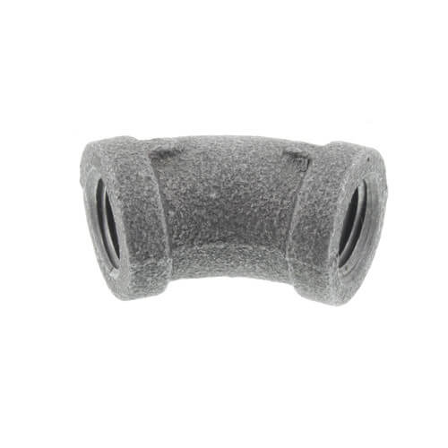 Main product image of 1/4" Black 45° Elbow