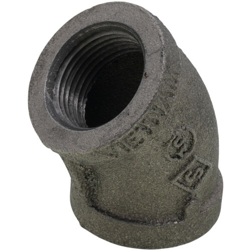Main product image of 3/4" Black 45° Elbow