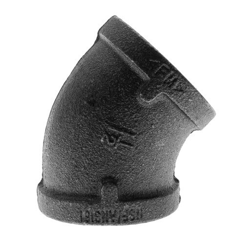 Main product image of 1-1/2" Black 45° Elbow