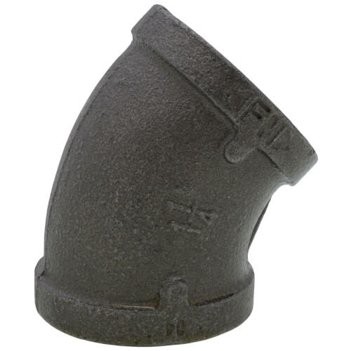 Main product image of 1-1/4" Black 45° Elbow