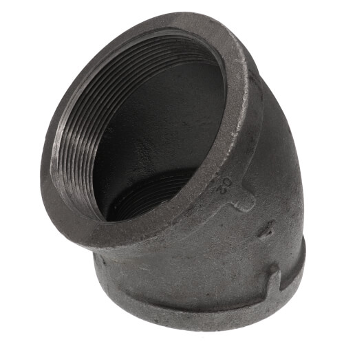 Main product image of 4" Black 45° Elbow