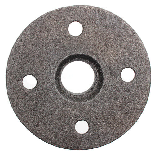 Main product image of 1/2" Black Floor Flange