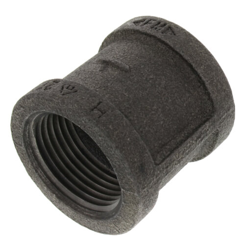 Main product image of 1" Black Malleable Iron Right & Left Coupling