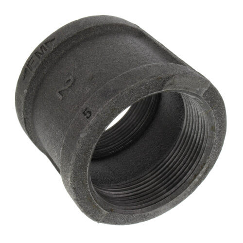 Main product image of 2" Black Malleable Iron Right & Left Coupling
