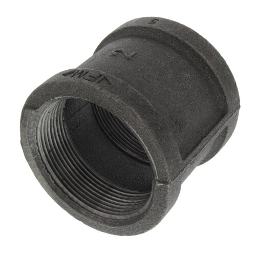 Main product image of 2" Black Malleable Iron Right & Left Coupling