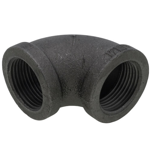 Main product image of 1" Black 90° Elbow