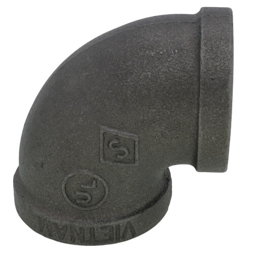 Main product image of 1" Black 90° Elbow