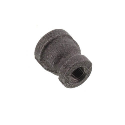 Main product image of 1/4" x 1/8" Black Reducing Coupling