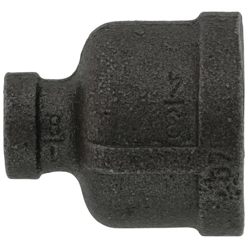 Main product image of 3/4" x 1/8" Black Reducing Coupling