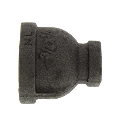 Main product image of 3/4" x 1/4" Black Reducing Coupling
