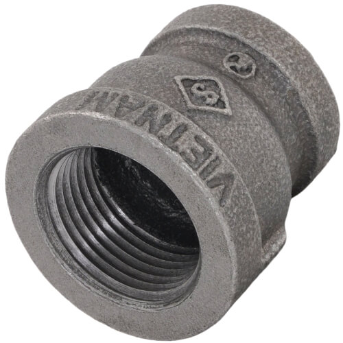 Main product image of 3/4" x 1/2" Black Reducing Coupling