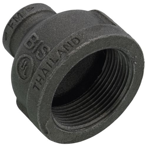 Main product image of 1-1/2" x 1/2" Black Reducing Coupling