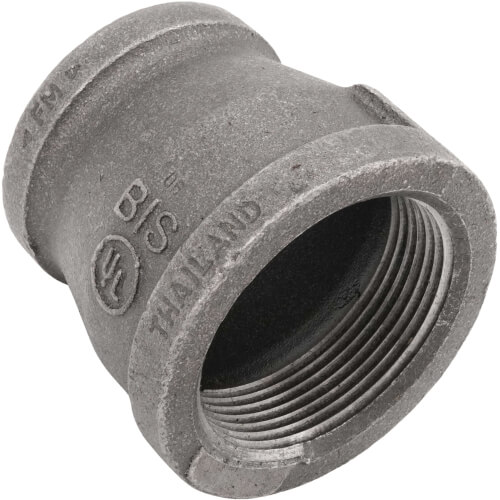 Main product image of 2-1/2" x 2" Black Reducing Coupling