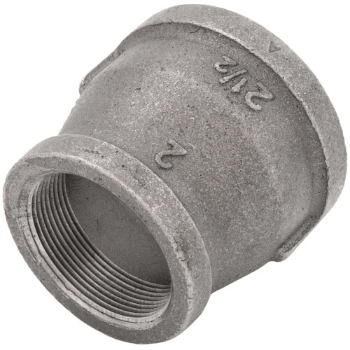 Main product image of 2-1/2" x 2" Black Reducing Coupling
