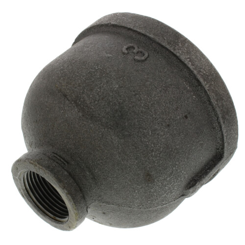Main product image of 3" x 1" Black Reducing Coupling