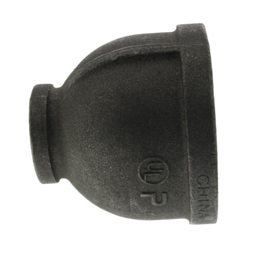 3" x 1-1/4" Black Reducing Coupling