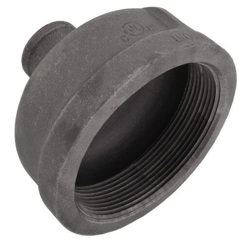 Main product image of 4" x 1" Black Reducing Coupling