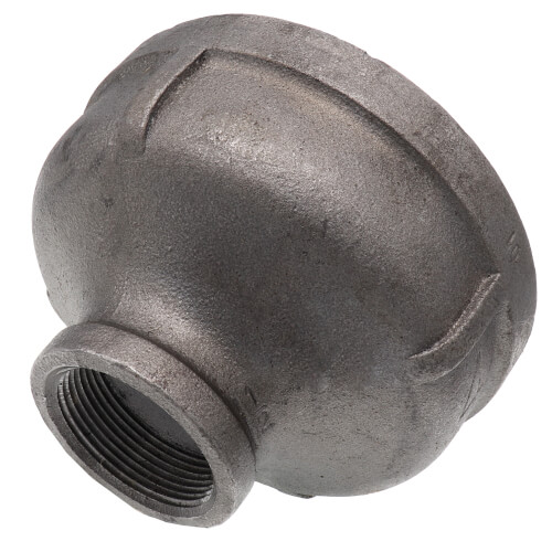 Main product image of 4" x 1-1/2" Black Reducing Coupling